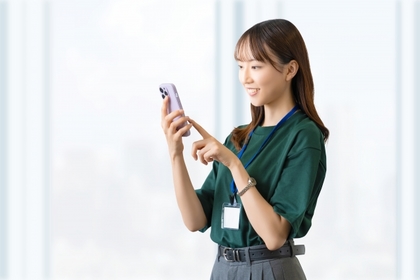 頑張る女性